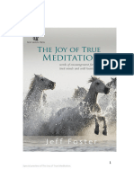 Book Preview - The Joy of True Meditation