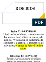 Temor de Dios