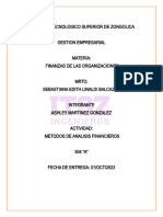 Metodos de Analisis Financieros