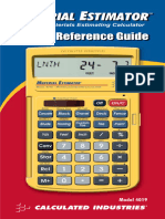 Material Estimator