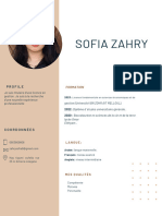 C.V Sofia Zahry