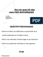 01 CONTROLE DE QUALITE DES ANALYSES BIOLOGIQUE 2 (Enregistrement Automatique)