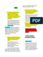 Debt Restructuring