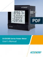 EV300 Multifunction Panel Power Energy Meter User Manualv2