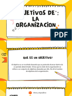 Presentación Objetivos de La Organizacion