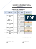 Jadwal Pas 2023