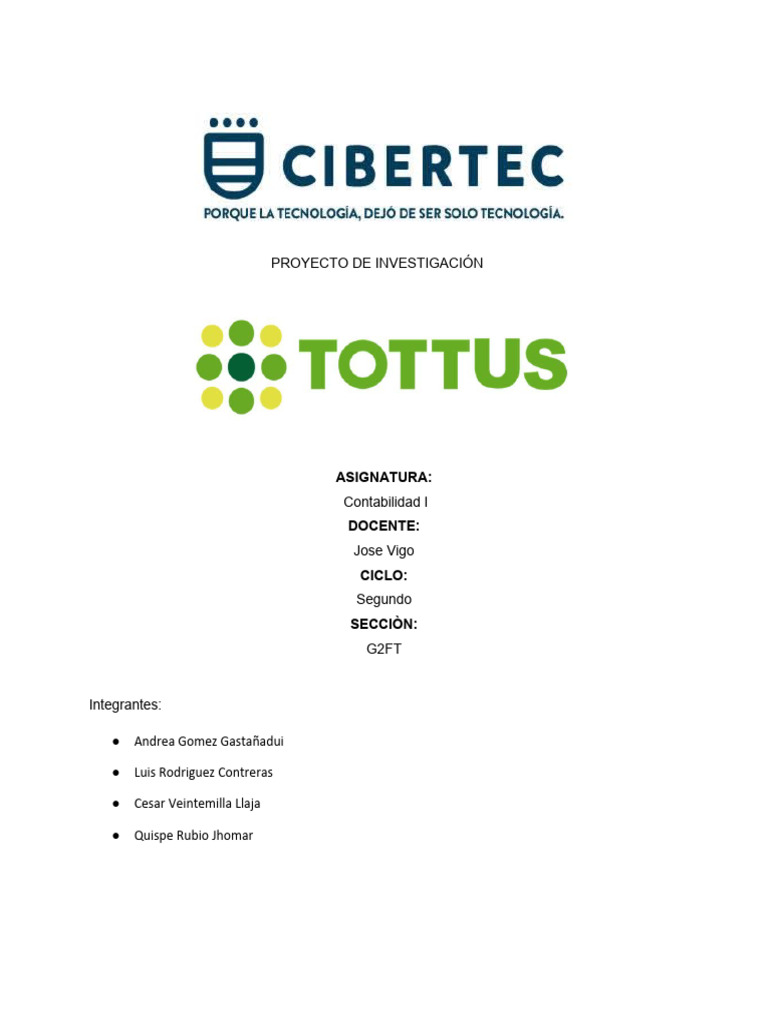 Proye C | PDF | Business | Calidad (comercial)