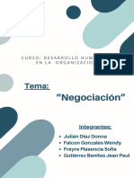 Negociación Julian Diaz, Falcon Gonzales, Gutiérrez Freyre Plasencia