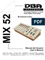 Manual MIX 52 V2