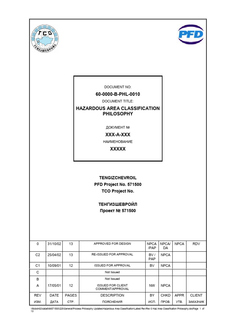 Hazardous Area Classification Guide | PDF | Chemistry | Energy Technology
