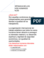 La Importancia de Los Derechos Humanos Laborales