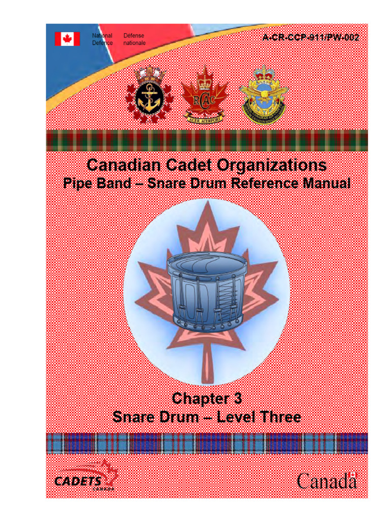 Snare Drum Level 3 Reference Manual | PDF