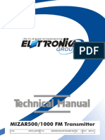 Manual de Usuario TX Elettronika Mizar 5001kw