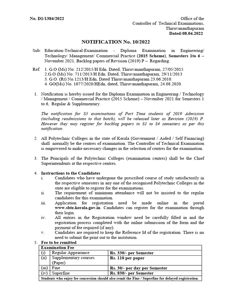 NOTIFICATION No. 10/2022 | PDF | Remittance