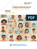 Indikator Kesejahteraan Rakyat Provinsi Sumatera Barat 2023