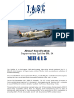 MH415 G-AVDJ Aircraft Specification