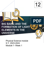 1 Learning Module Physical Science
