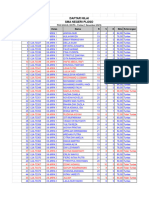 PAS GANJIL XII IPA Daftar Nilai Fisika