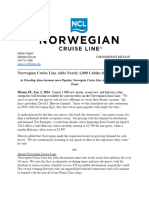 Norwegian Cruise Line Press Release 1