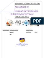 Information Technology - Optics