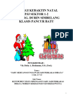 LITURGI NATAL PJJ Sektor 1-2 GBKP Durin Simbelang 2023