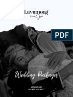 Pricelist Wedding Lavamong