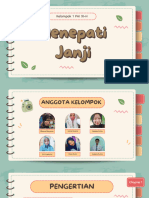 (Revisi) Materi Presentasi PAI - Menepati Janji - Kelompok 1 XI-H