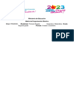 Programacion de Matematica-3