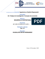 U4 Trabajo de Investigación. Concepto de Economía - Morales Garcia Carlos