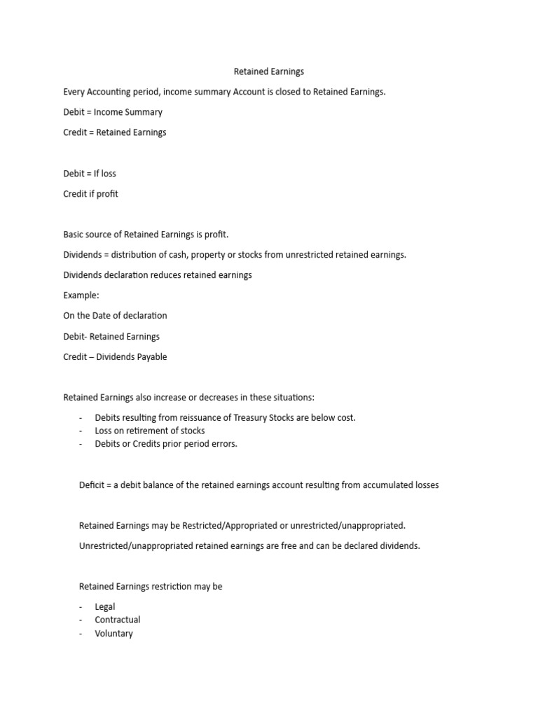 Retained Earnings 2 PDF