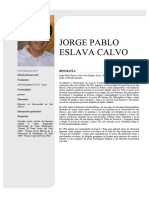 Jorge Pablo Eslava Calvo