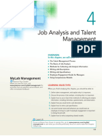 CH 04 Job Analysis and Talent Management