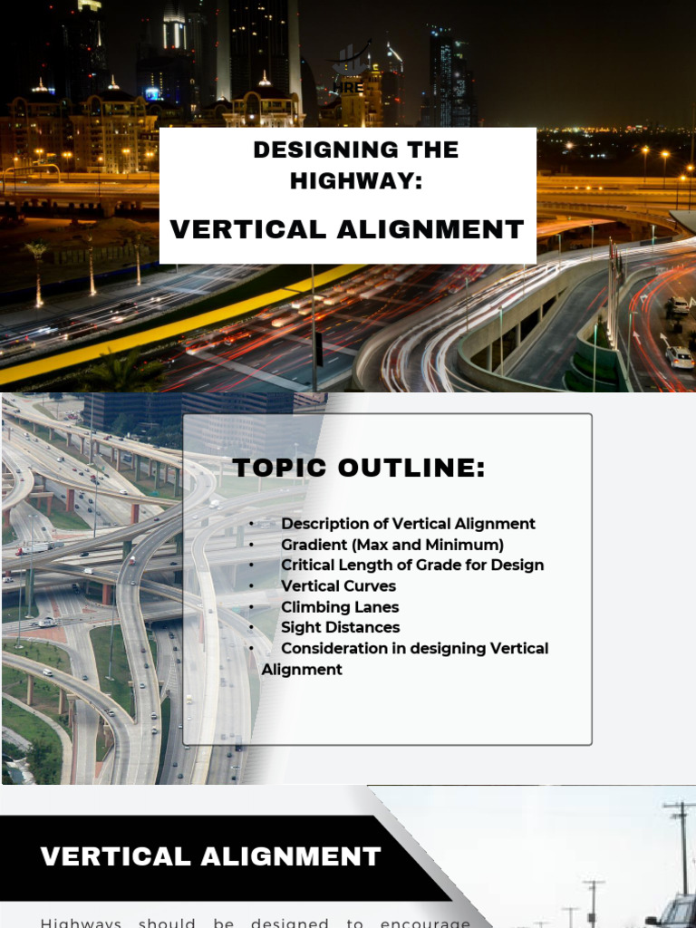 G7 - Vertical Alignment | PDF | Traffic | Road