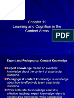 Chapter 11 Learning and Cognition in Content Areas