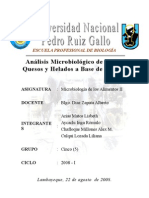 Microbiologia de Alimentos: Analisis Microbiologico Leche y Derivados