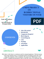 Bi Directional Visitor Counter