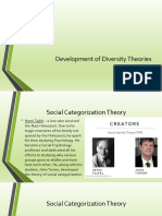 Unit 1a - Development of Diversity Theories