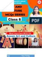 Assam Art and Culture MCQ Part - 6