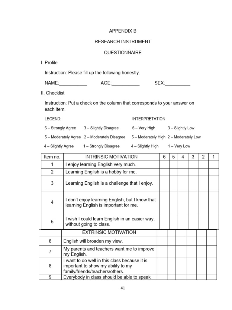 Appendix B PDF English As A Second Or Foreign Language English