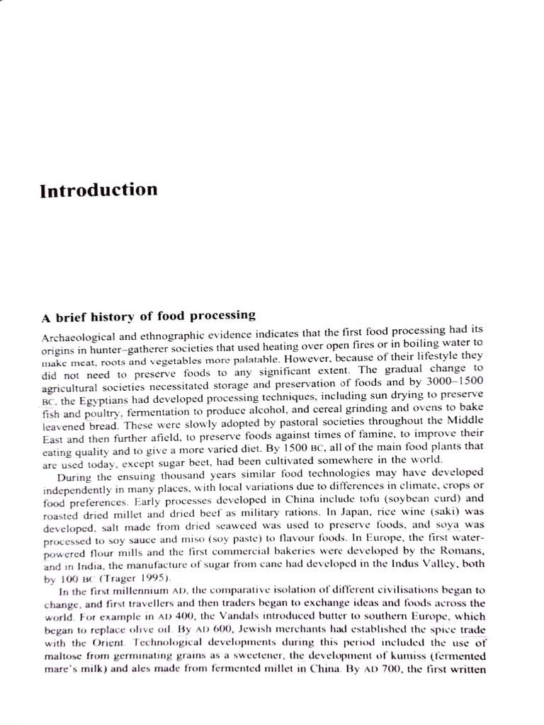 Brief History of Food Processing (P.J Fellows) PDF Soybean World