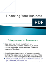 Financing Your Business