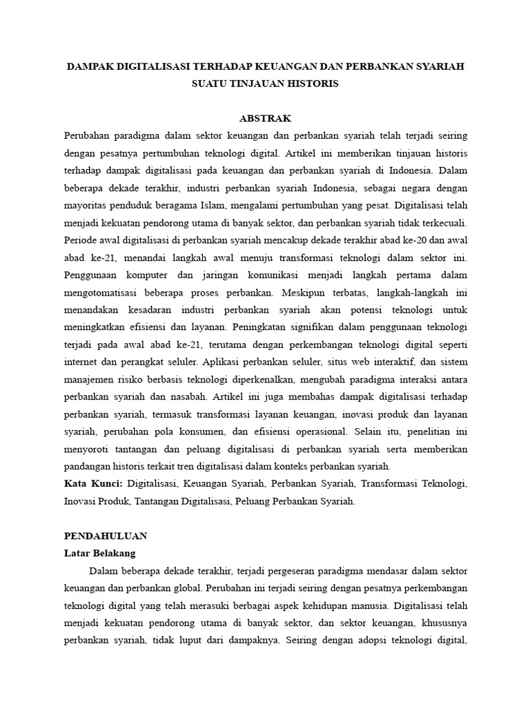 Transformasi Permukaan: Dampak Digitalisasi terhadap Perbankan Tradisional