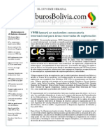 Hidrocarburos Bolivia Informe Semanal Del 10 Al 16 Octubre 2011