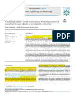 A Multi-image analysis suitable to characterise structural parameters of mineral and chemical admixtures for sustainable construction