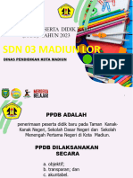 Presentasi PPDB 2023 - SDN 03 Madiun Lor