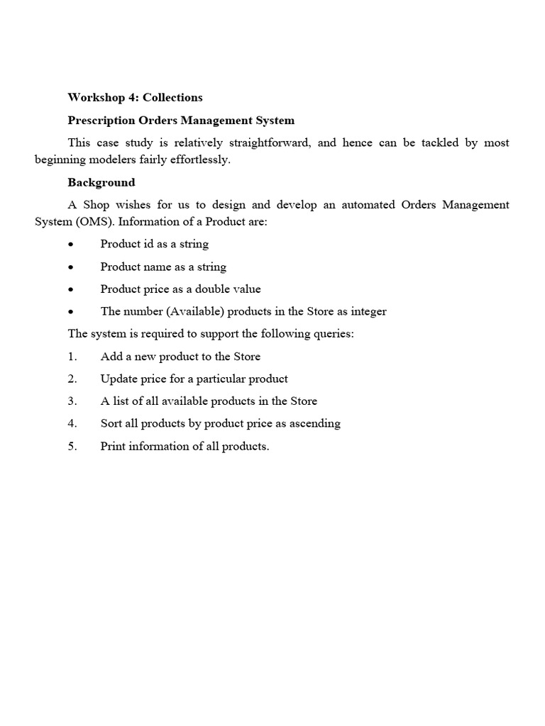 Automated Orders Management System Guide | PDF | Business