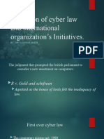 Evolution of Cyber Law