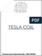 Tesla Coil Project Class 12
