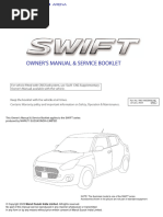 SWIFT Owners Manual