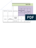 Health Checkup Matrix - Updated